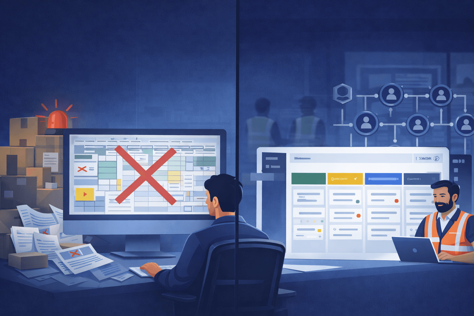 Como uma empresa de logística perdeu horas por dia com Excel